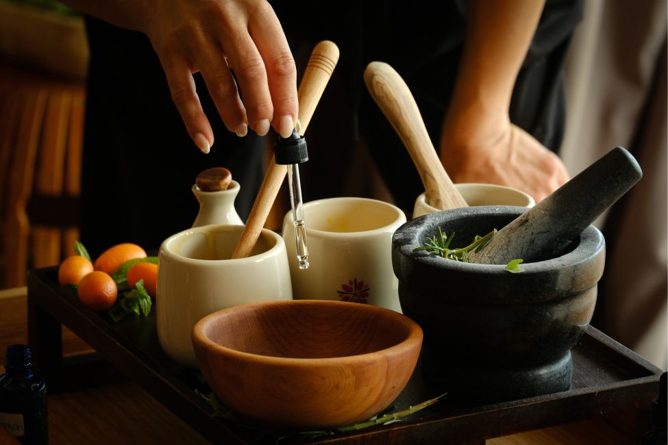 body and face scrub workshop at angsana corfu